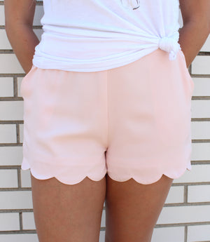 Simply Sweet Shorts in Peach
