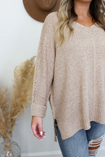 Daydream Knit Sweater in Oatmeal
