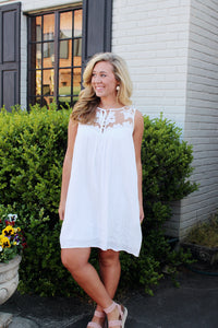 Lace Is More White Dress