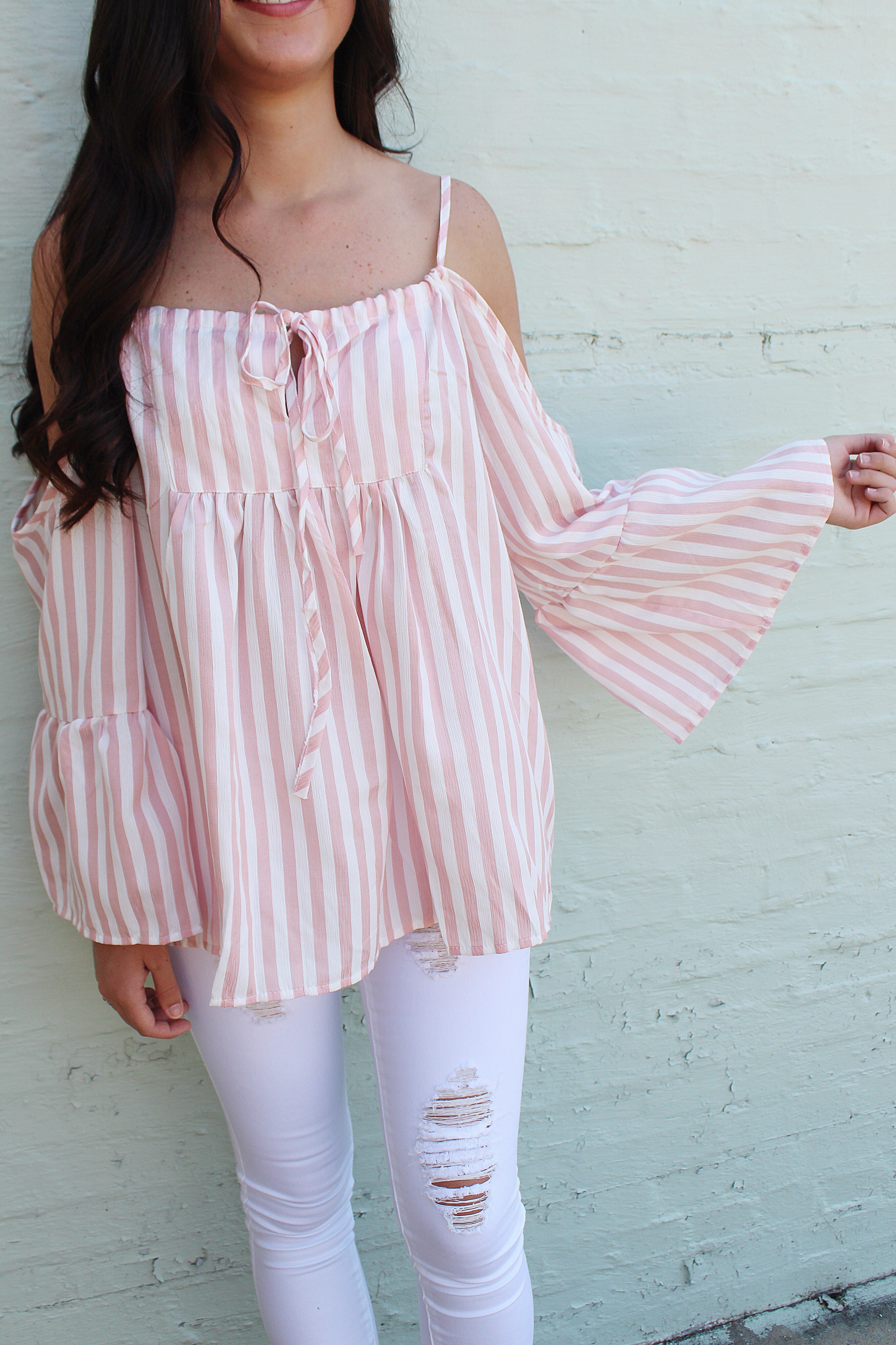 Just A Little Flare Top